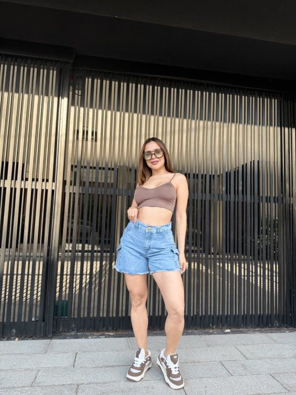 Producto - LINEA LUDO SHORT Damaris Azul y Celeste