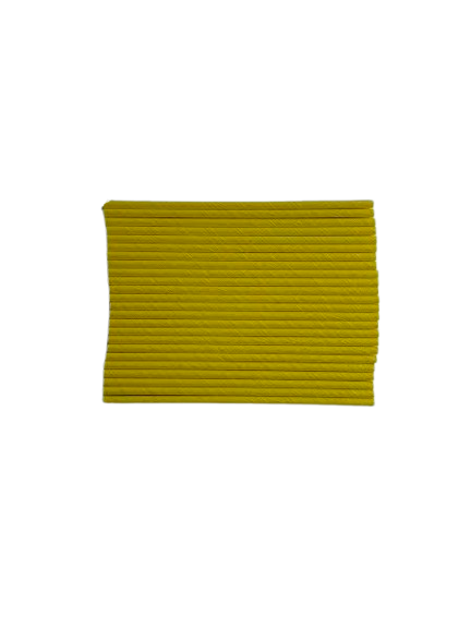 Producto - Sorbete polipapel amarillo 20cm x25 unidades