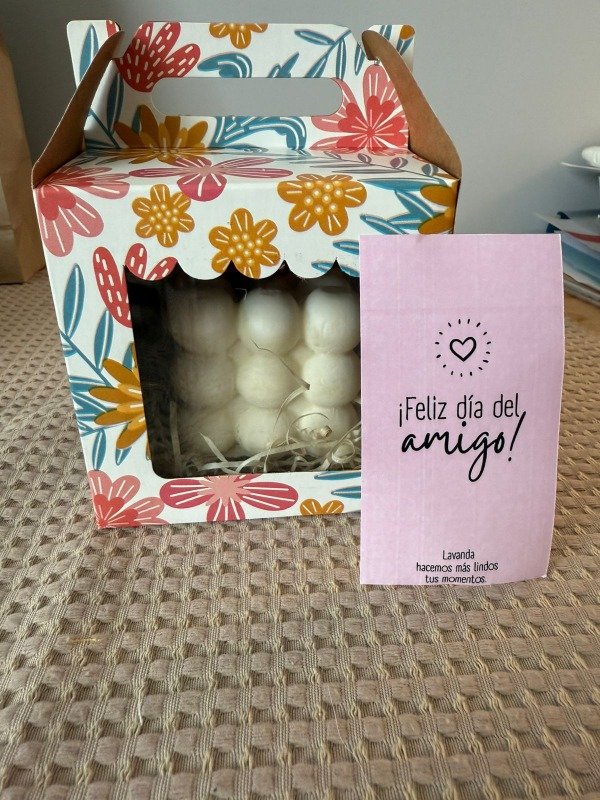 Producto - Vela Bubble en caja