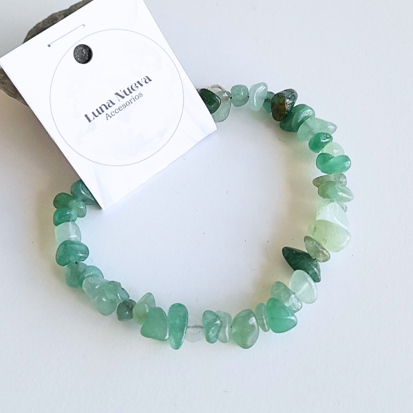 Producto - Pulsera escallas de Cuarzo Verde