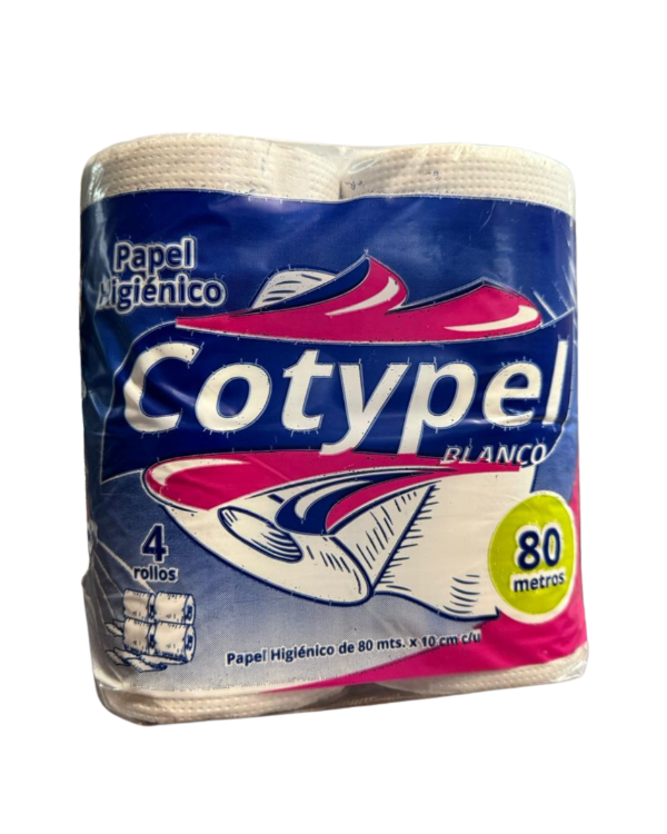 Producto - Papel higienico COTYPEEL 4x80m