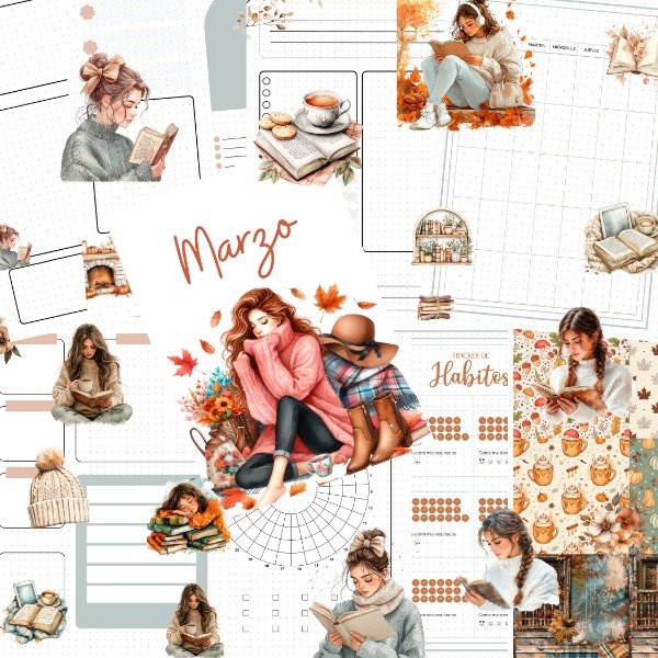 Producto - Kit de Bullet Journal: Marzo