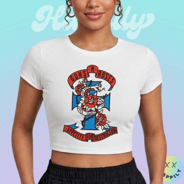 Baby Tee Guns N' Roses #6