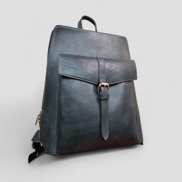 Producto - Mochila Minimalista iPad/Netbook - verde oscuro