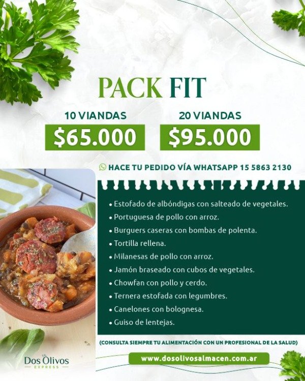 Producto - Pack Fit x 20