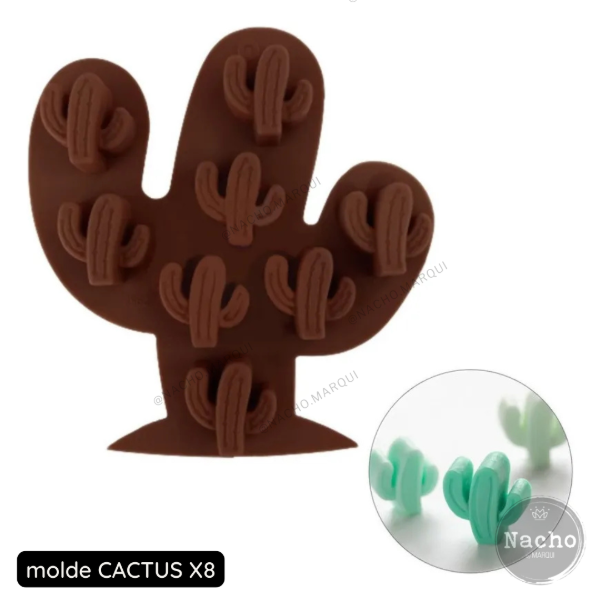Producto - MOLDE CACTUS X8 - PRECIO FINAL