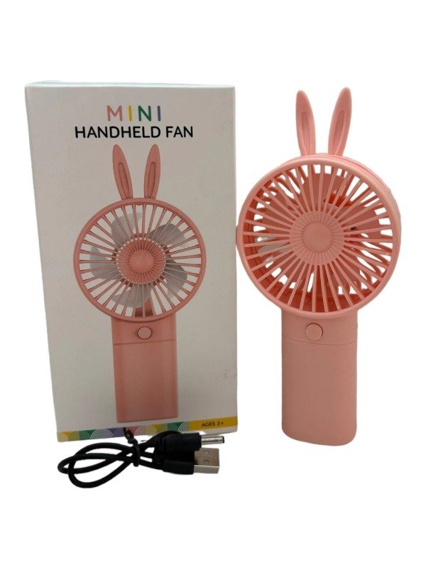 Producto - VENTILADOR ELECTRICO USB CONEJITO RECARGABLE
