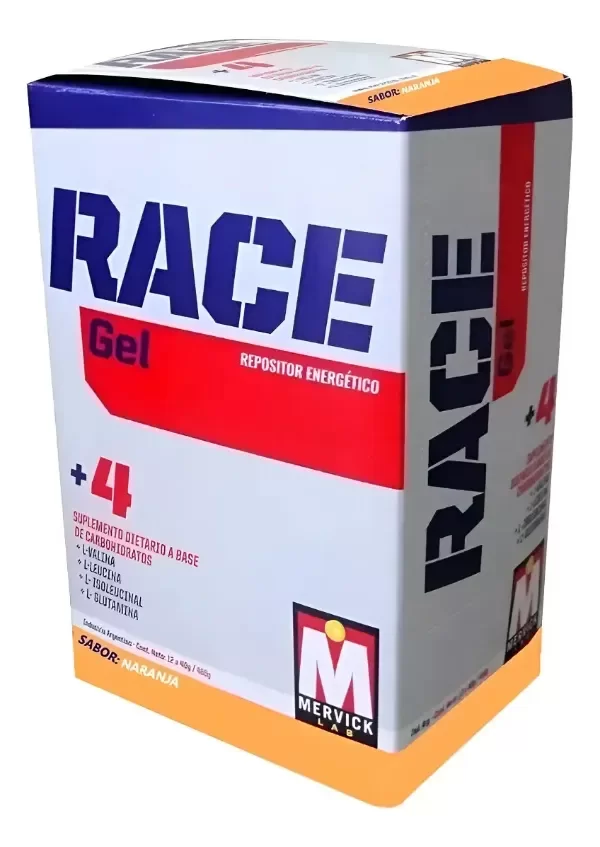 Producto - Race gel MERVIK S/CAFEINA x12 U - 0