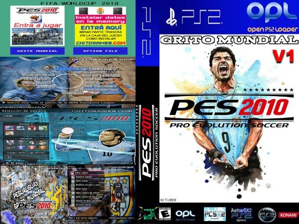 Producto - PES 2010 GRITO MUNDIAL 1 (OPTION FILE)