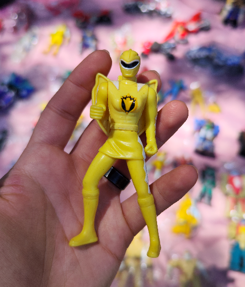 Producto - Yellow Ranger Dino Trueno Mc Donalds 2004 11 cm - 0