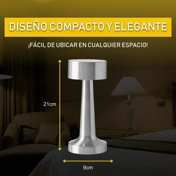 Producto - Lampara Hongo de Metal Touch - 3