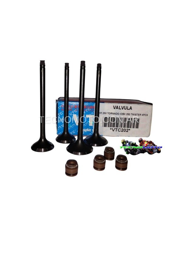 Producto - VALVULA JUEGO HONDA 250 XR/CBX REF.A./MAG-C/R 4PCS [VTC] -47434