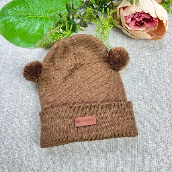 Producto - Gorro Niños Leonardo Marrón