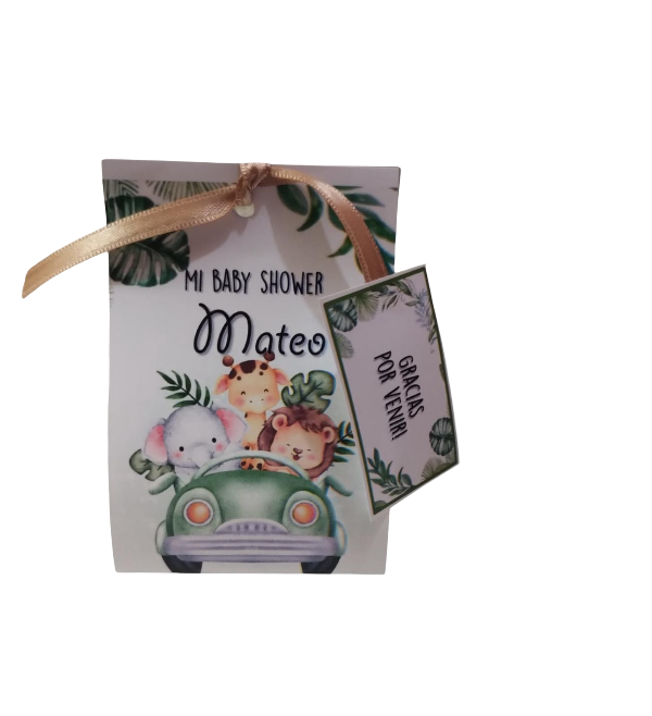 Producto - Baby Shower Animalitos de la Selva X 10 u