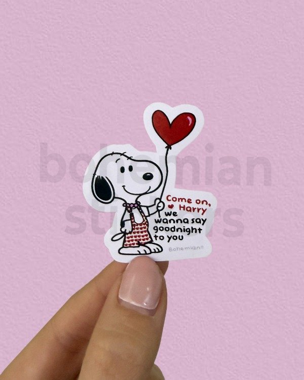 Producto - SNOOPY HARRY IN LOVE ON TOUR - Sticker Individual de Harry Styles