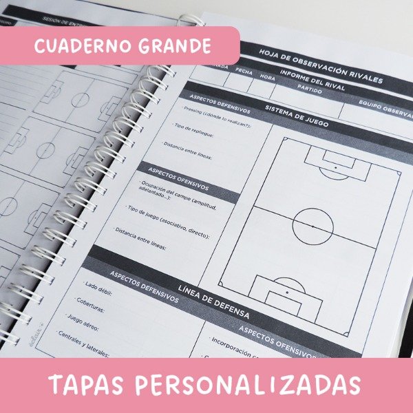 Producto - Planificador Grande Personalizado - Fútbol