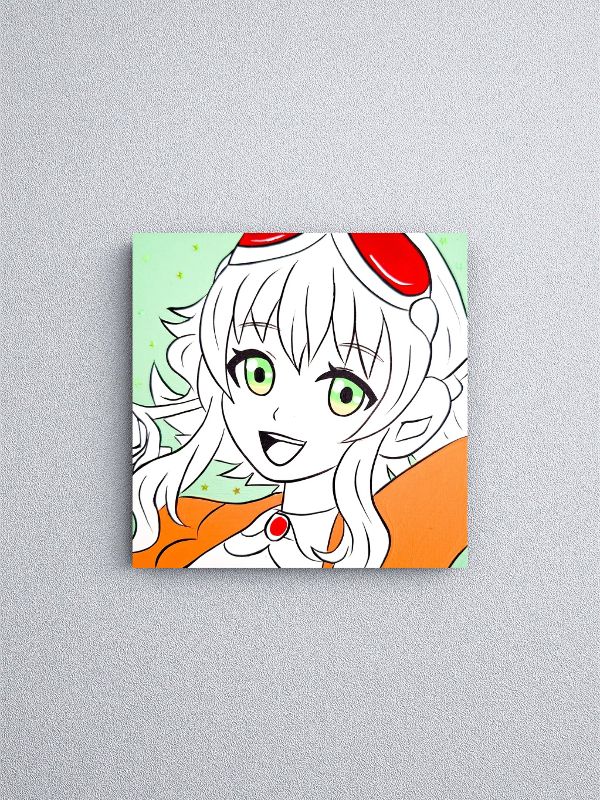 Producto - Cuadro Megpoid Gumi -Vocaloid-  (12x12cm)