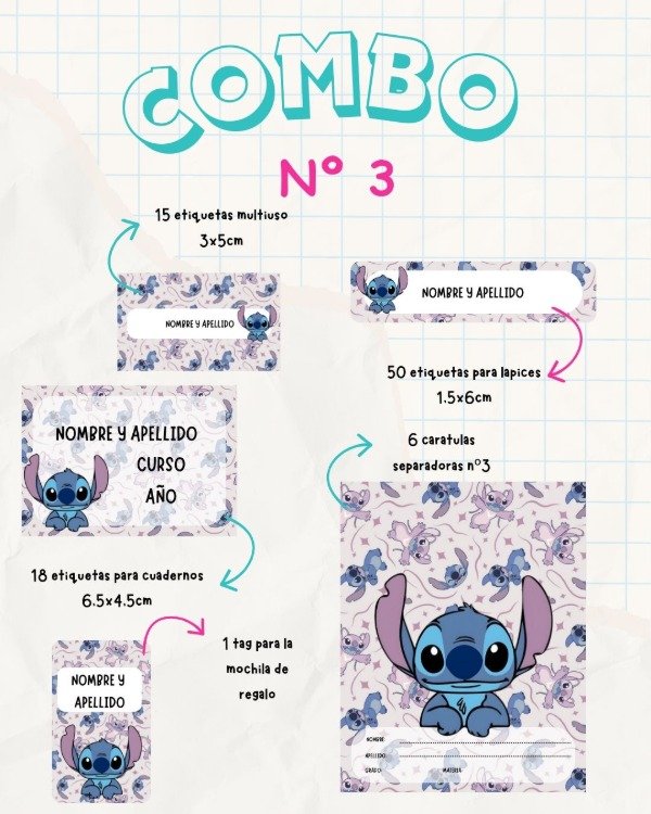 Producto - KIT ESCOLAR - COMBO 3