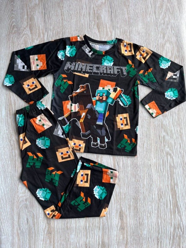 Producto - Pijama Largo Mecraft - COD 1449