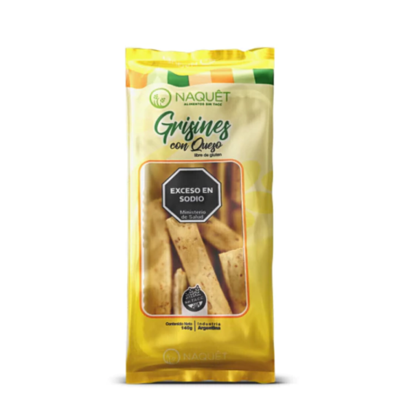 Producto - Grisines SIN TACC - NAQUET - varios sabores