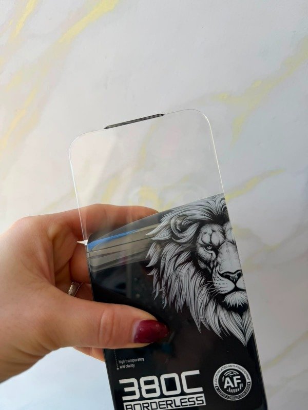 Producto - Vidrio templado 9D TRANSPARENTE 380C iphone 15/16