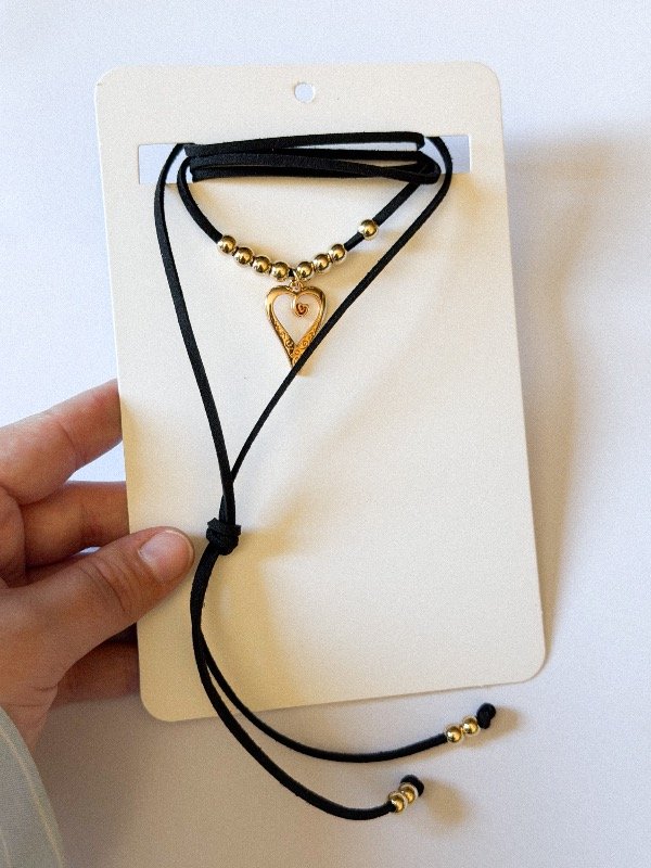 Producto - Choker negro modelo 7