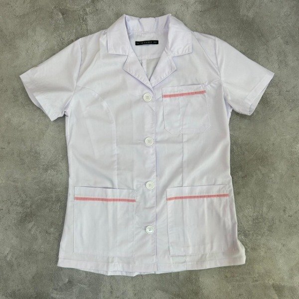 Producto - CARMESÍ CONFORT (Blanca detalle Rosa)