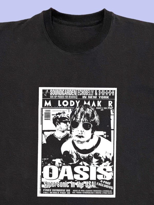 Producto - Remera unisex OASIS Magazine (preventa)