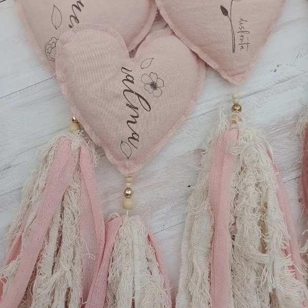 Producto - Colgantes corazón palabras - 3