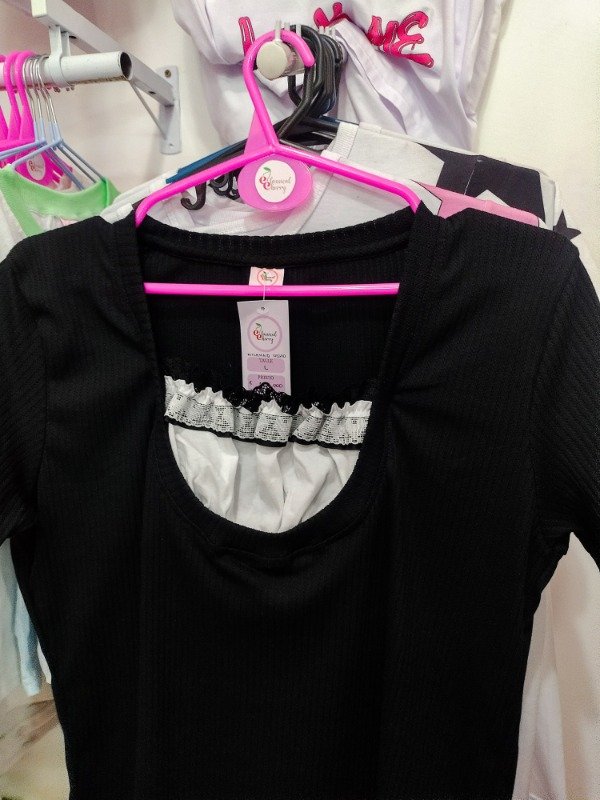 Producto - BLACK MILKMAID TOP