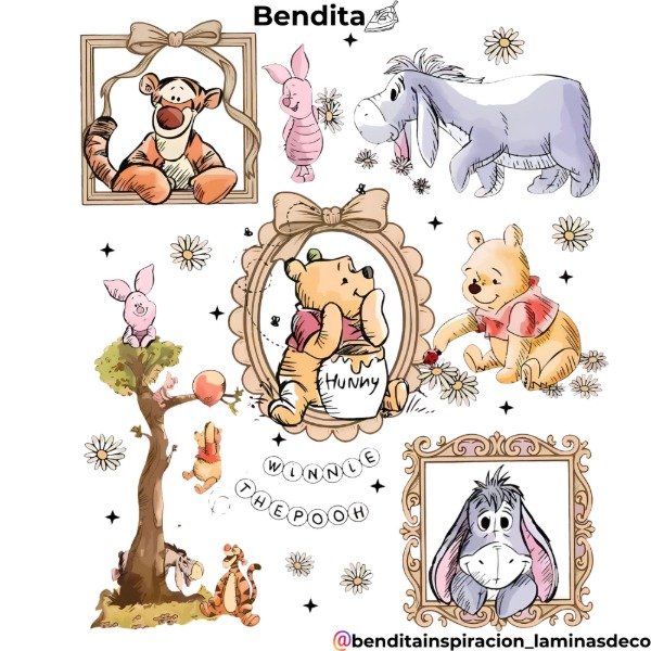 Producto - Bendita Plancha Pooh 2