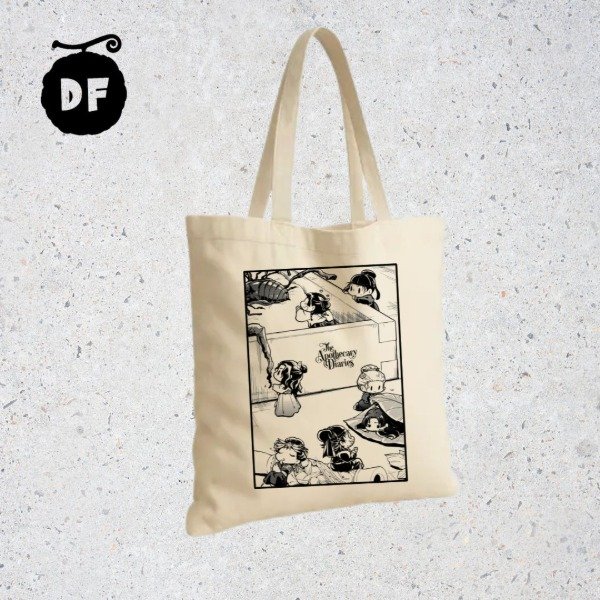 Producto - Bolsa Tote Diarios de la Boticaria Personajes