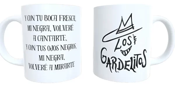 Producto - taza - Los Gardelitos frase 4