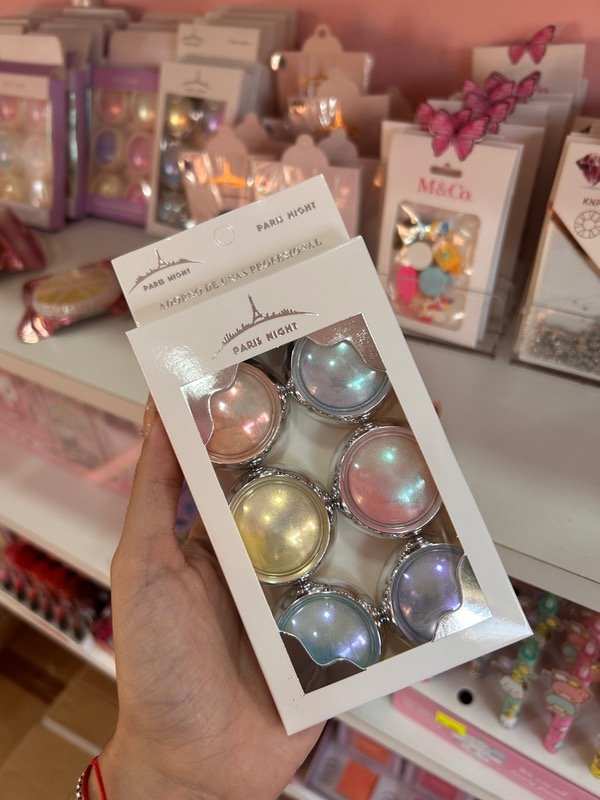 Producto - Polvo uñas paris - pack x6