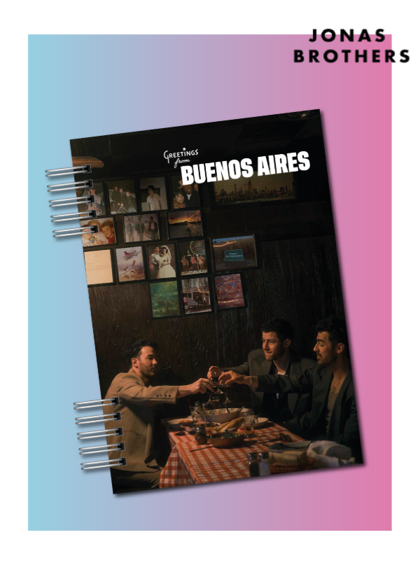 Producto - Jonas brothers "Greetings from Buenos Aires" 2 - Álbum de fotos y recuerdos 2026
