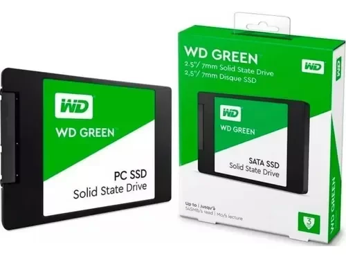 Producto - Disco Rigido SSD 480GB WD GREEN 2.5 545MB/S