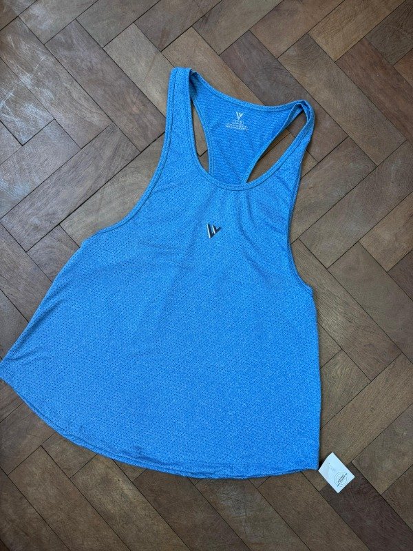 Producto - MUSCULOSA DE LYCRA VV AZUL DRY FIT