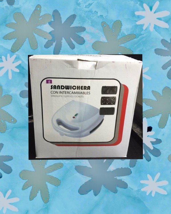 Producto - Waflera - Sandwichera - Donas intercambiables