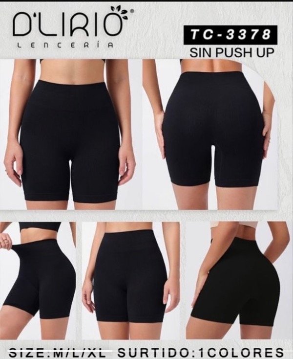 Producto - Calza Sin Push Up Black T.M/L/XL