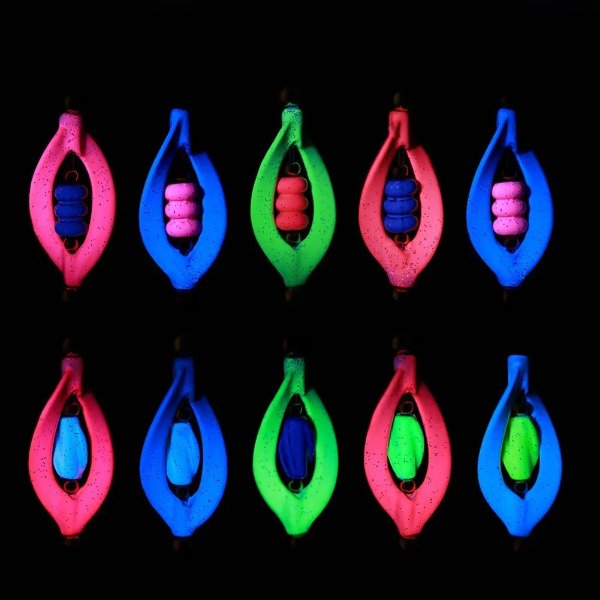 Producto - Señuelo Cuchara Spinner Caja x 5 unidades 3gr Brillantes Luz Solar Bajo Agua - 8