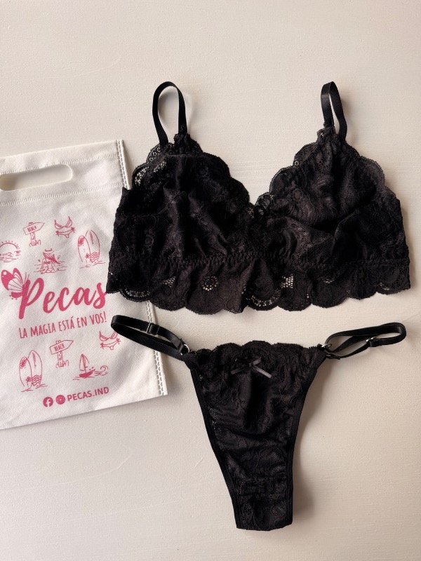 Producto - Conjunto Roma - Negro