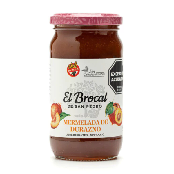 Producto - Mermelada de Durazno x 420g El Brocal