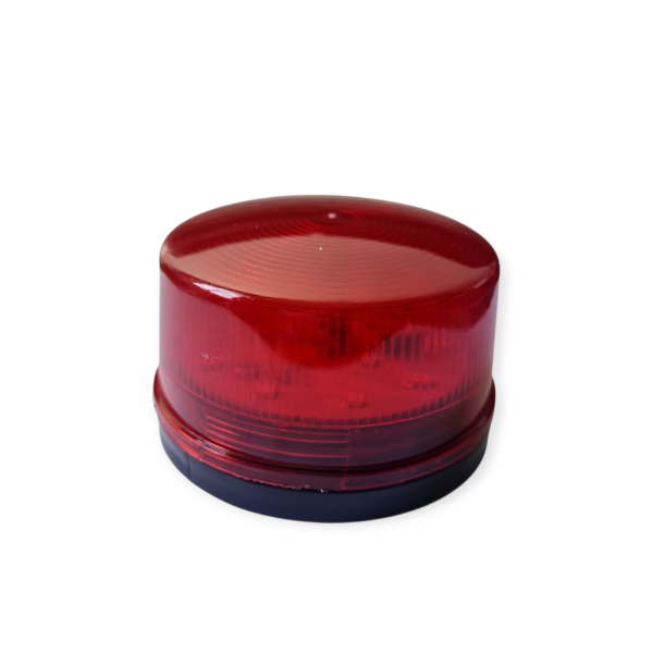 Producto - Baliza Flash LED Roja 12v Señalización de Seguridad