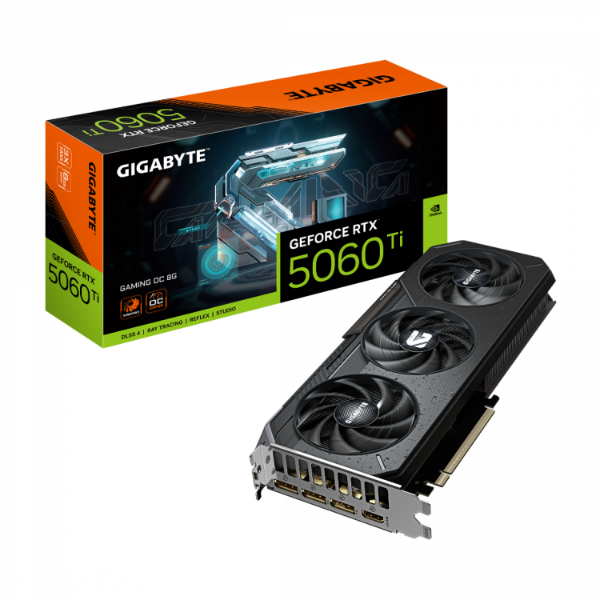 Producto - PLACA DE VIDEO GIGABYTE RTX 5060TI GAMING 8GB