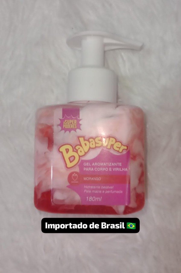 Producto - Gel hidratante para cuerpo y zona intima sabor frutilla 180ml