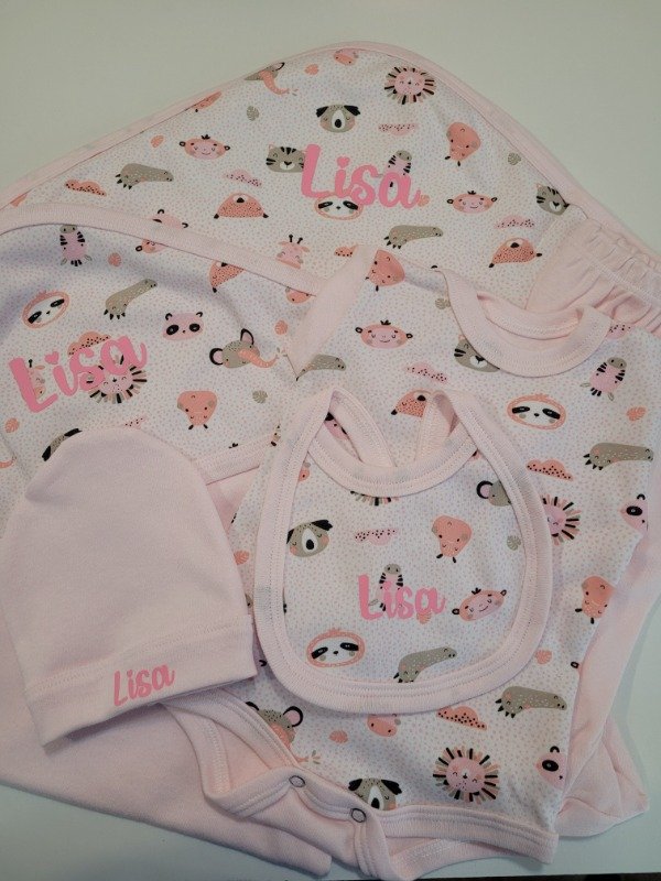 Producto - Recibidor 5 piezas con Manta y Toallón Personalizables