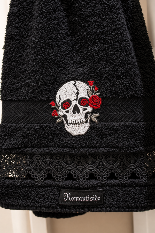 Producto - Toallas de algodón color negro, varios modelos - 4