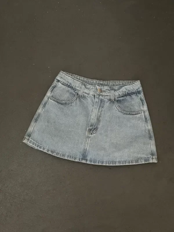 Producto - Short pollera mora