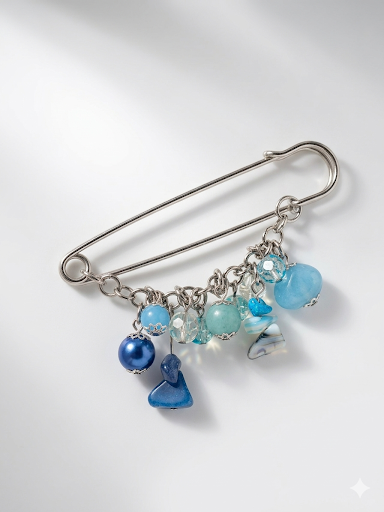 Producto - PRENDEDOR MANTONCILLO CON DIJES