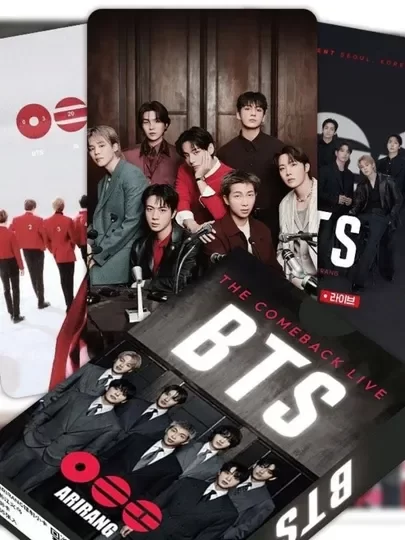 Producto - Photocards BTS Arirang caja x 55unidades Holograficas - 3